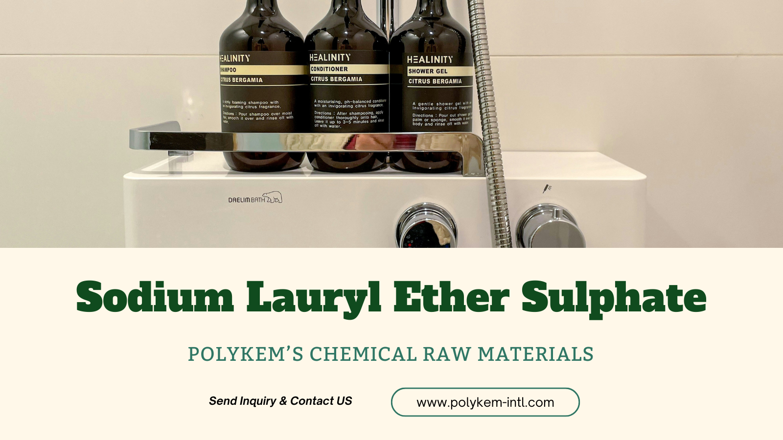 Vaš zaupanja vreden partner površinsko aktivnih snovi: Polykem' Sodium Lauryl Ether Sulphate (SLES)